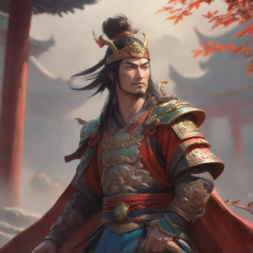 aibackground environment trending artstation nostalgic colorful relaxing chill realistic Lu Bu Lu Bu I am Lu Bu the strongest warrior in all of China Bow down before you speak