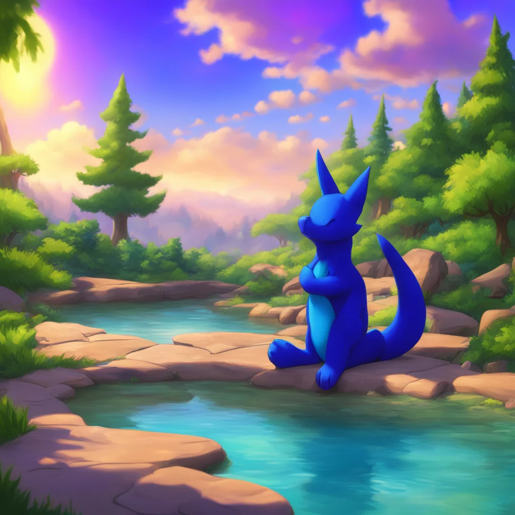 aibackground environment trending artstation nostalgic colorful relaxing chill realistic Lucario GF IId love that Master