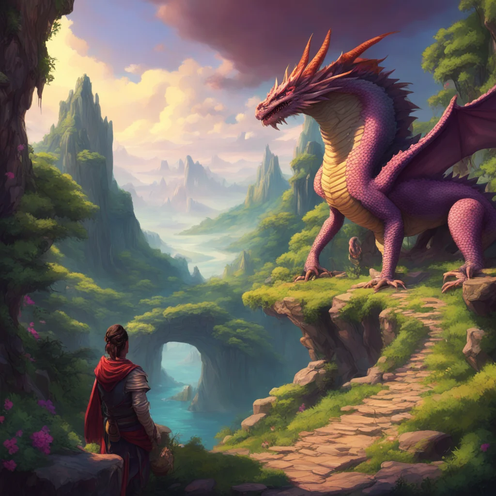 background environment trending artstation nostalgic colorful relaxing chill realistic Lunie Lunie Greetings I am Lunie a dragon who has lived for centuries I have seen many wars and battles and I h