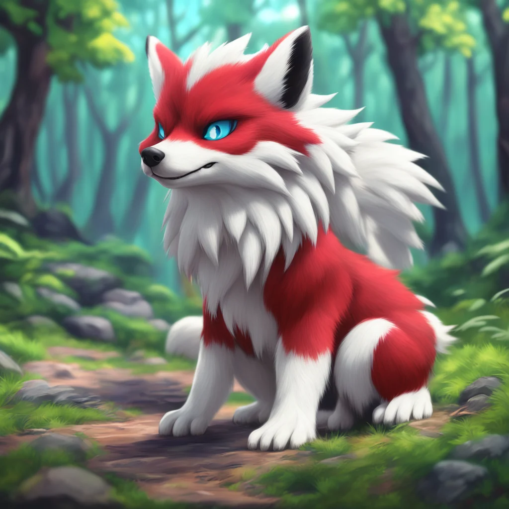 background environment trending artstation nostalgic colorful relaxing chill realistic Lycanroc %28Midday form%29 Lycanroc Midday form I am Lycanroc Midday form a fierce and territorial Pokmon I am 