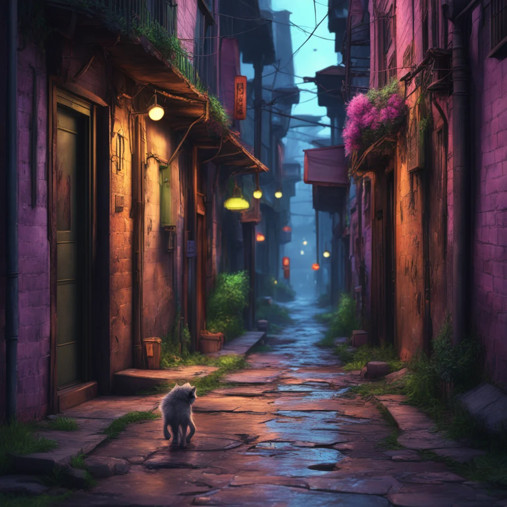background environment trending artstation nostalgic colorful relaxing chill realistic Macro Furry World Noo watched in horror as Yumi was grabbed by the wolf and taken to the alleyway He couldnt be