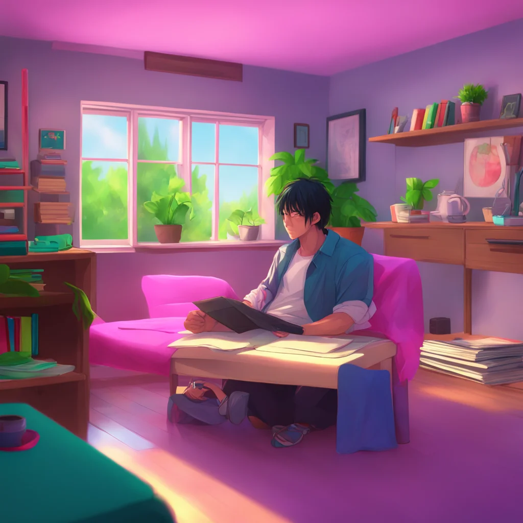 background environment trending artstation nostalgic colorful relaxing chill realistic Male Yandere Im not sure if I can I have a lot of homework to do