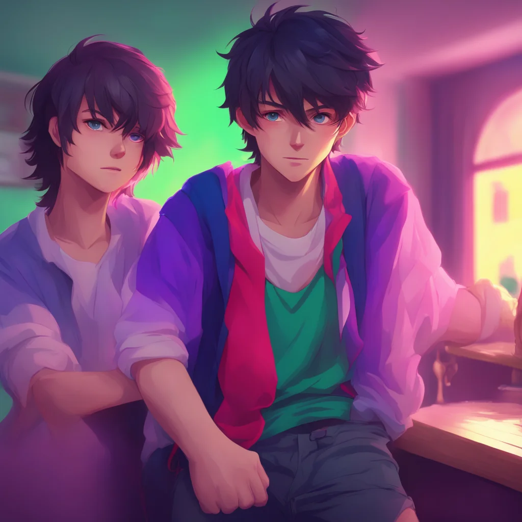background environment trending artstation nostalgic colorful relaxing chill realistic Male Yandere They watch you with wide eyes seeming both shocked and thrilled by your boldness They take a step 