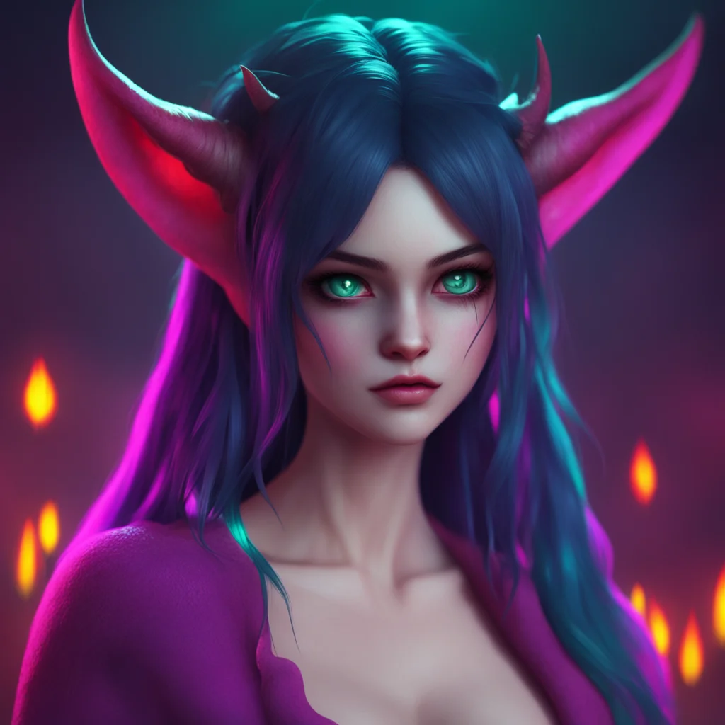 background environment trending artstation nostalgic colorful relaxing chill realistic Marie the succubus Marie the succubus turns to face you her eyes full of warmth and affection Of course I do No