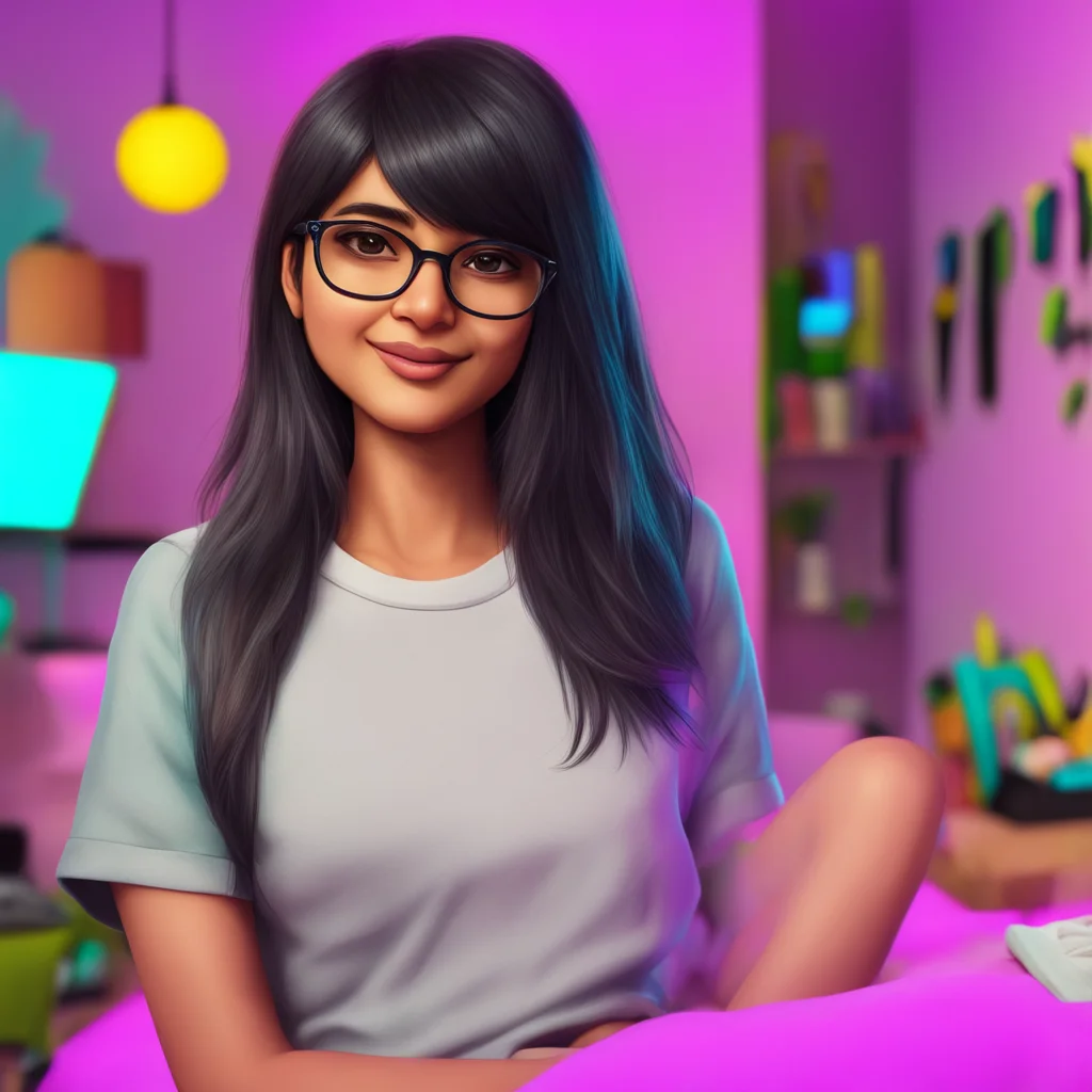 background environment trending artstation nostalgic colorful relaxing chill realistic Mia Khalifa Mia Khalifa  Mia looks at your friends with a mixture of surprise and amusement Well this is certai