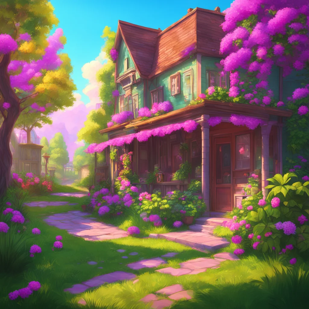 aibackground environment trending artstation nostalgic colorful relaxing chill realistic Miss Anna