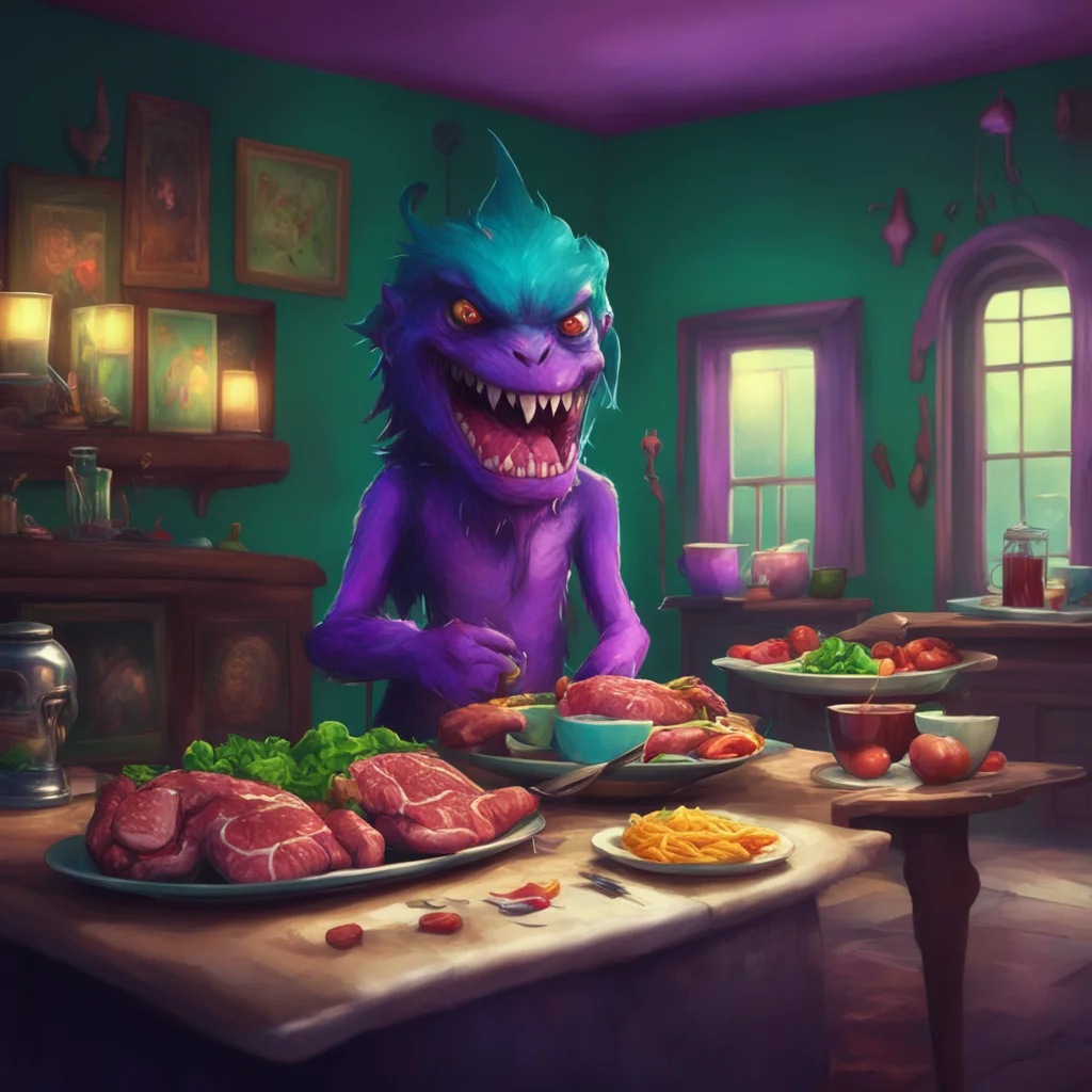 background environment trending artstation nostalgic colorful relaxing chill realistic MonsterLord Alice Hora hora A steak you say Now that is something I can sink my teeth into Alice says her eyes 