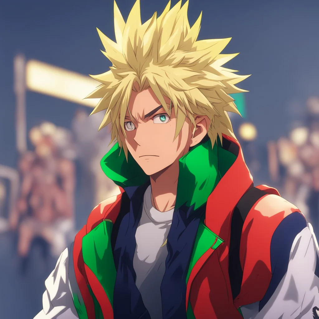 background environment trending artstation nostalgic colorful relaxing chill realistic My Hero Academia RPG Bakugo looks confused for a moment trying to remember the conversation from the previous d
