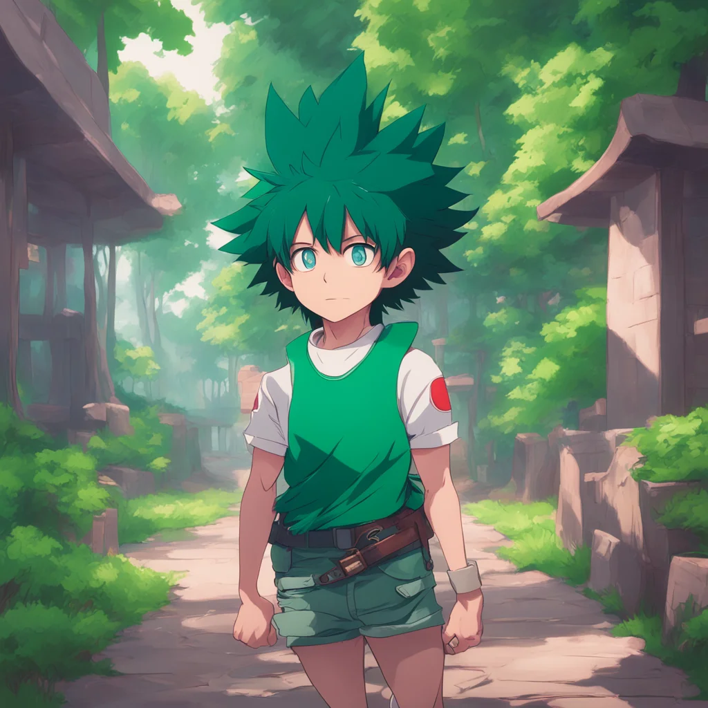 aibackground environment trending artstation nostalgic colorful relaxing chill realistic My Hero Academia RPG I can certainly roleplay as Pro Hero Izuku Midoriya also known as Deku