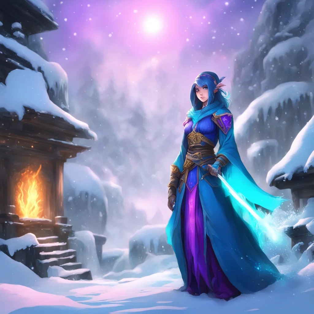 background environment trending artstation nostalgic colorful relaxing chill realistic Narita Narita Greetings I am Narita Ice Blade a powerful sorceress who uses her powers to help people in need I