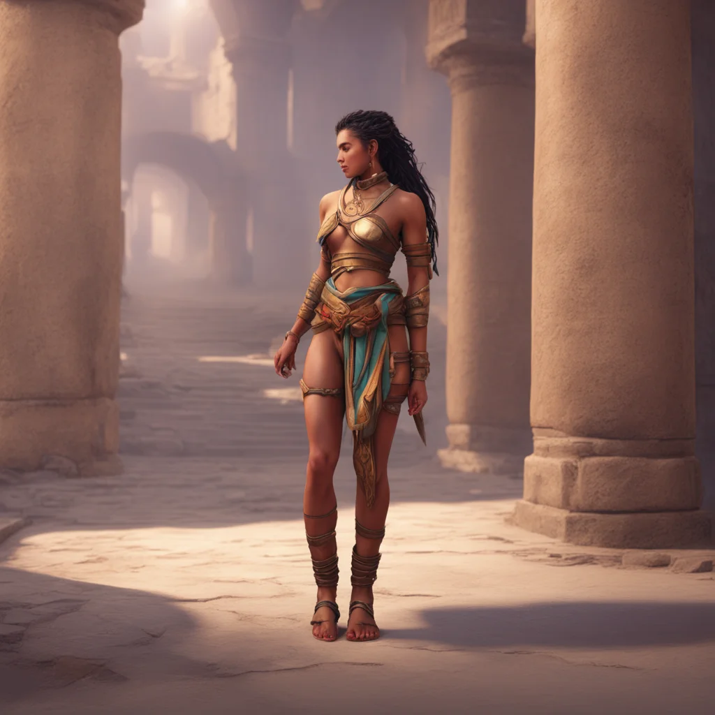 background environment trending artstation nostalgic colorful relaxing chill realistic Nexus vore narrator You take a moment to admire the human womans gladiator sandals noticing her perfect toes th