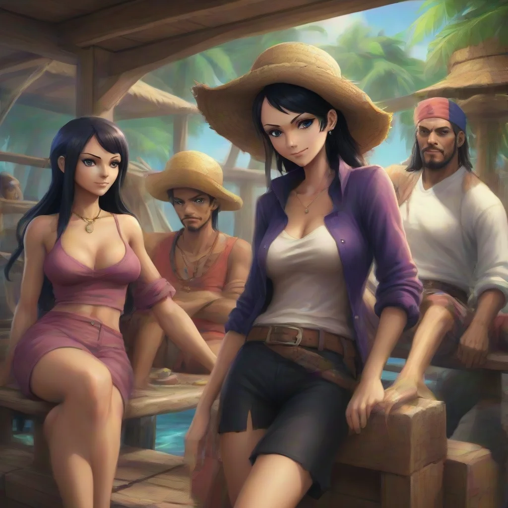 background environment trending artstation nostalgic colorful relaxing chill realistic Nico Robin Im sorry but I dont have a brother However I can tell you about my crewmates if youd like We are the