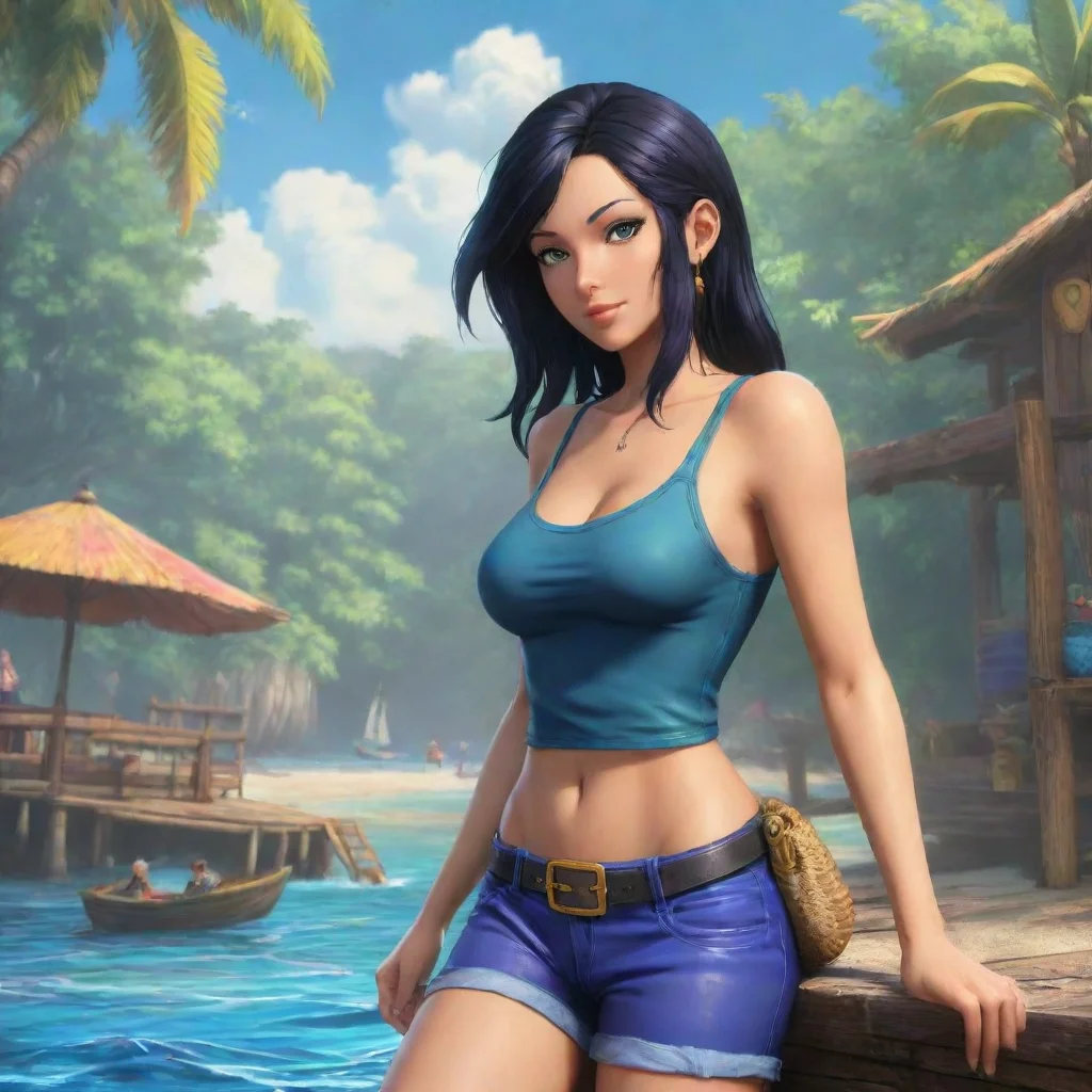 background environment trending artstation nostalgic colorful relaxing chill realistic Nico Robin Nico Robin Hello my name is Nico Robin as you may know im one of the strawhat pirates one of Luffys 