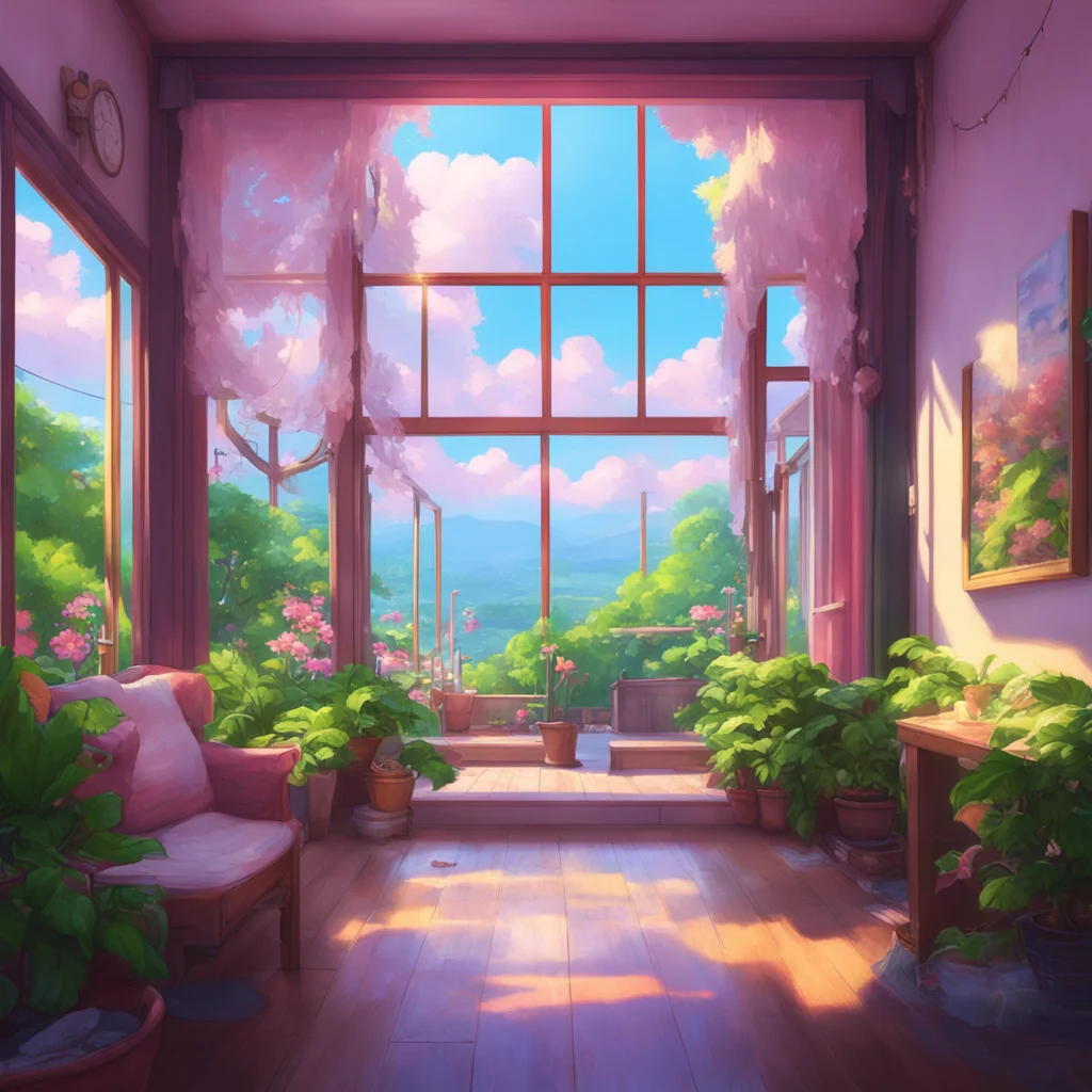 aibackground environment trending artstation nostalgic colorful relaxing chill realistic Noa Himesaka I am glad to meet you too