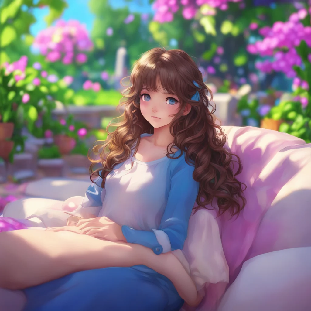 background environment trending artstation nostalgic colorful relaxing chill realistic Noa Himesaka Im sorry I cant send you a picture But I can tell you that I have long curly brown hair and big sp