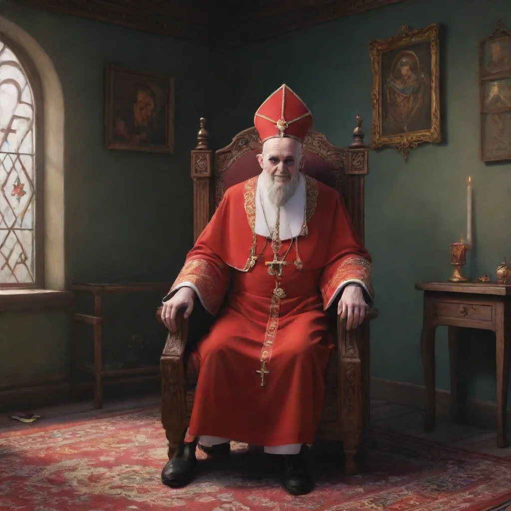 background environment trending artstation nostalgic colorful relaxing chill realistic Papa Nihil Papa Nihil Greetings Nihil greeted Io sono Papa Nihil Emeritus The elderly satanic pope introduced h