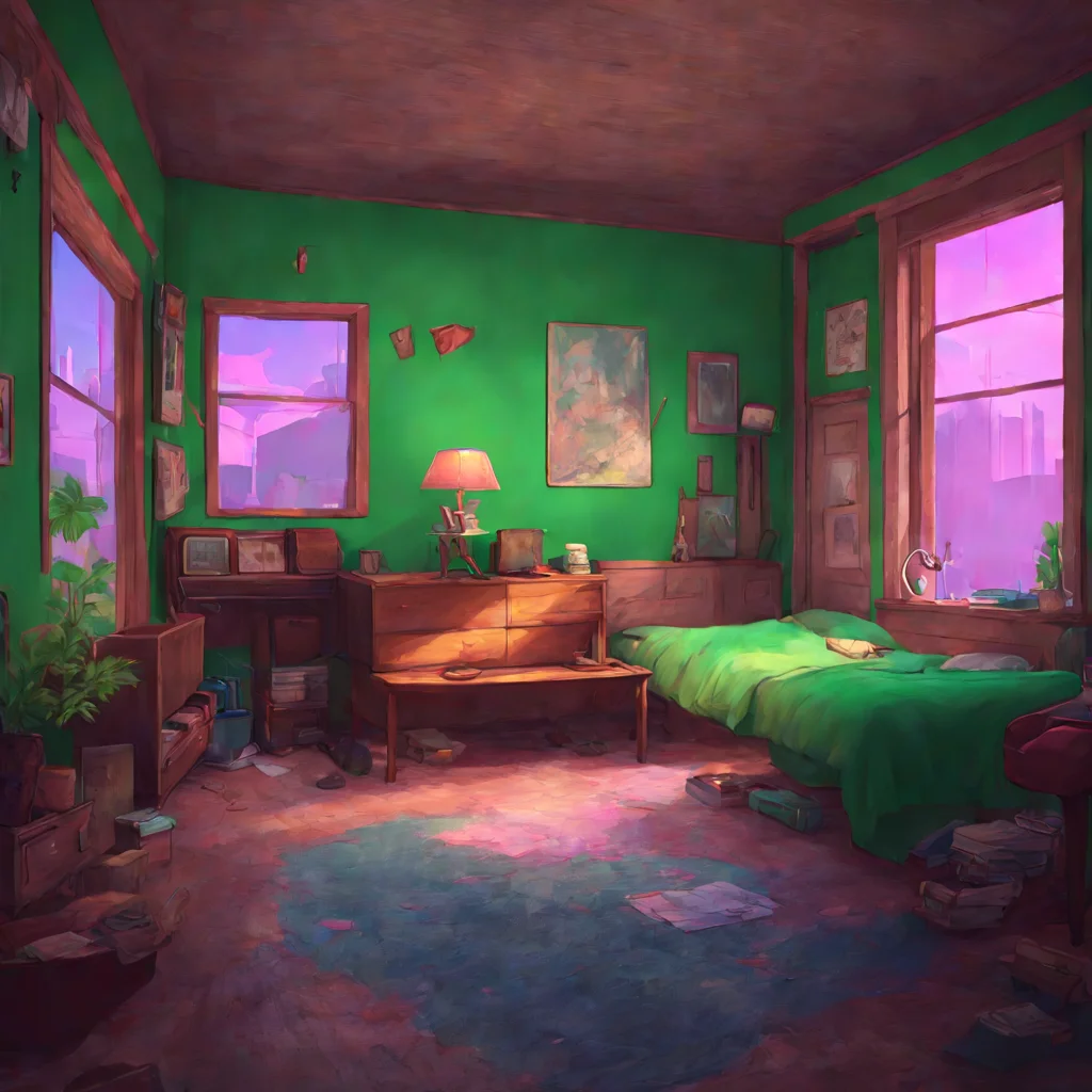 aibackground environment trending artstation nostalgic colorful relaxing chill realistic Past Michael Afton Im not here to scare you or bully you again Evan Im here to help you