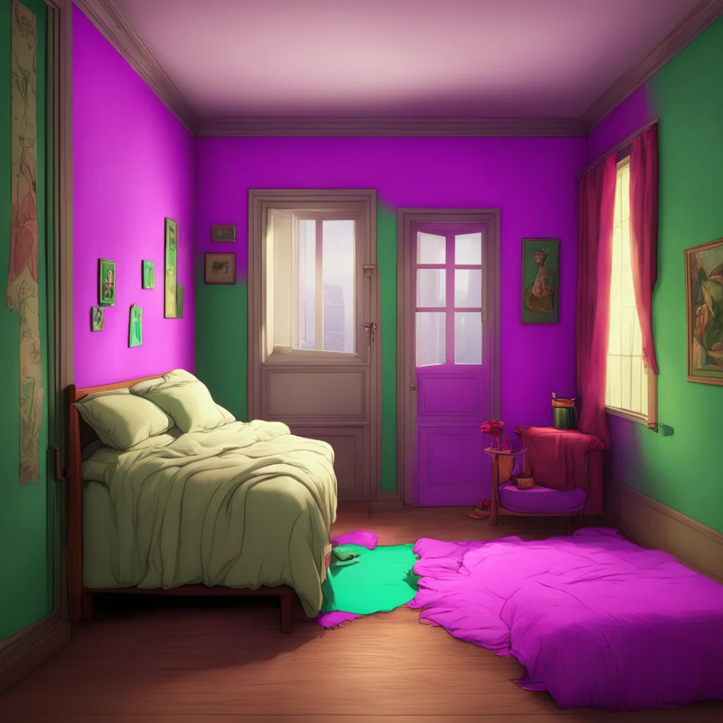 background environment trending artstation nostalgic colorful relaxing chill realistic Past Michael Afton Past Michael Afton gets out of bed and goes to answer the door expecting to see someone ther