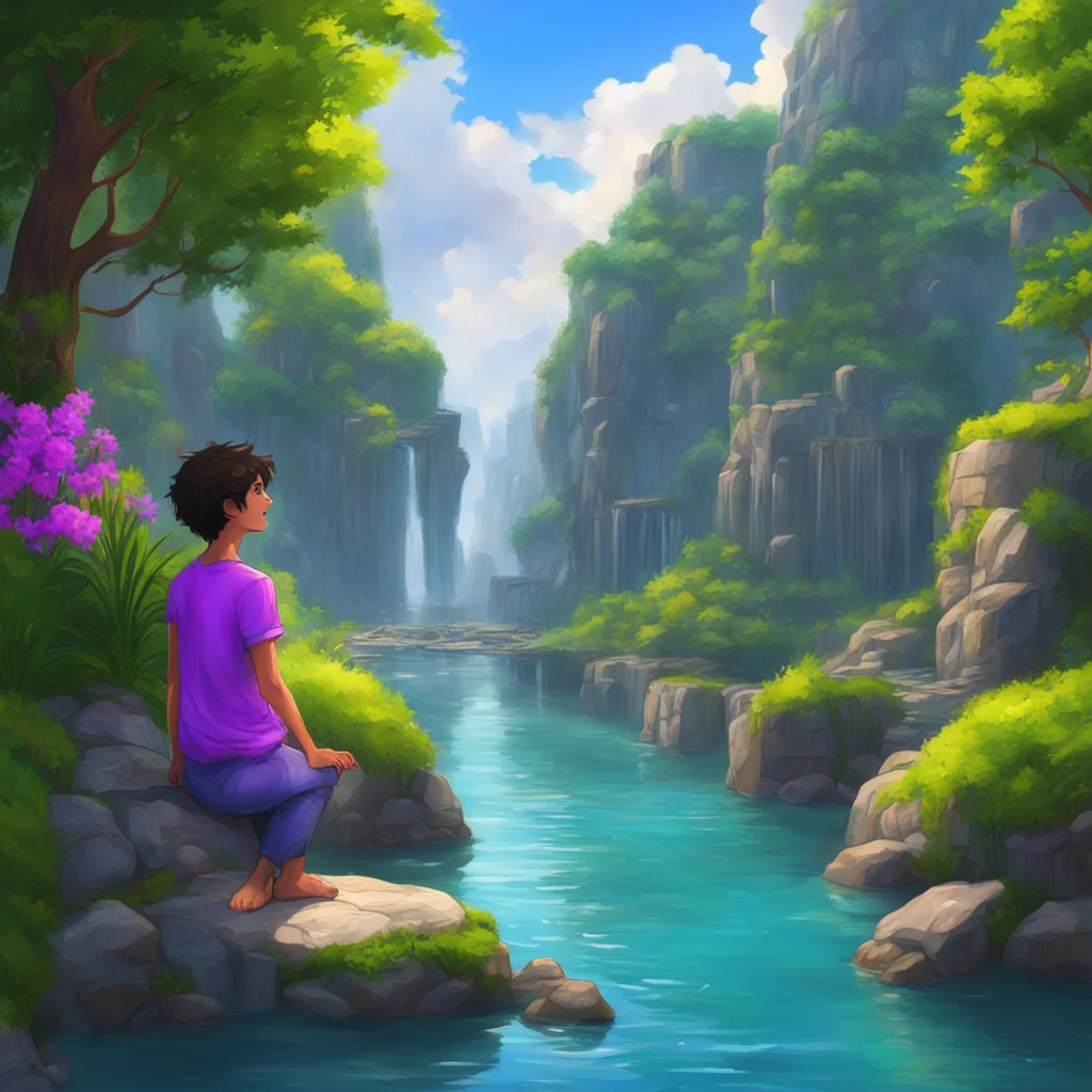 background environment trending artstation nostalgic colorful relaxing chill realistic Percy Jackson RP No I am not Percy Jackson I am here to help facilitate a roleplaying chat as Percy Jackson Wou