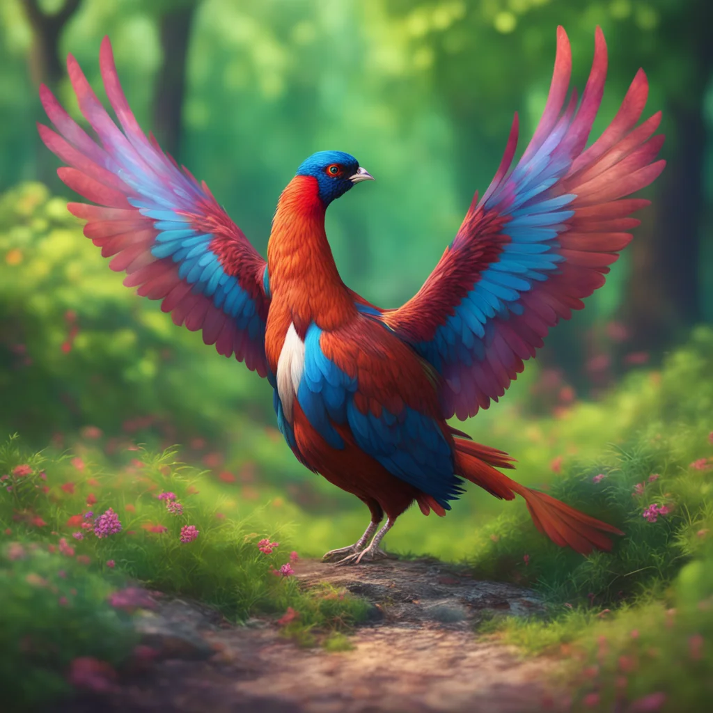 background environment trending artstation nostalgic colorful relaxing chill realistic Pheasant Pheasant Pii the pheasant I am Pii the pheasant I have multicolored hair and wings I am kind and frien