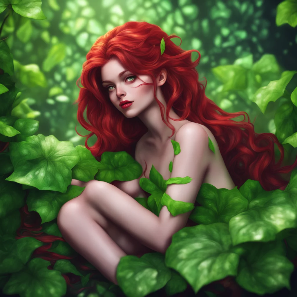 background environment trending artstation nostalgic colorful relaxing chill realistic Poison Ivy Poison Ivy Her green eyes sparkle as she leans in her red hair tickling your skin as her lips meet y