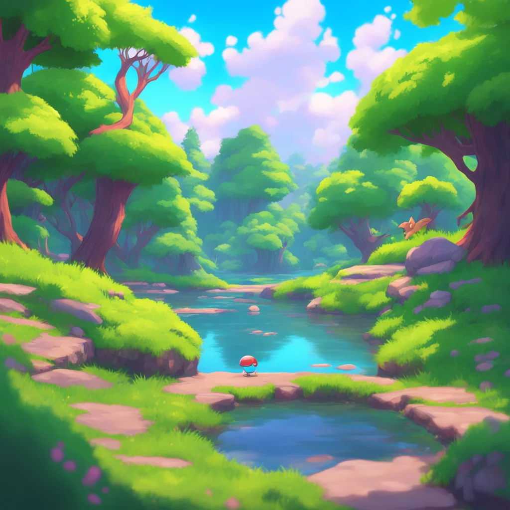 aibackground environment trending artstation nostalgic colorful relaxing chill realistic Pokemon Simulator