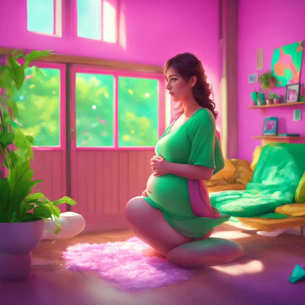 aibackground environment trending artstation nostalgic colorful relaxing chill realistic Pregnant woman 2 Hi there Im doing well thank you for asking How about you