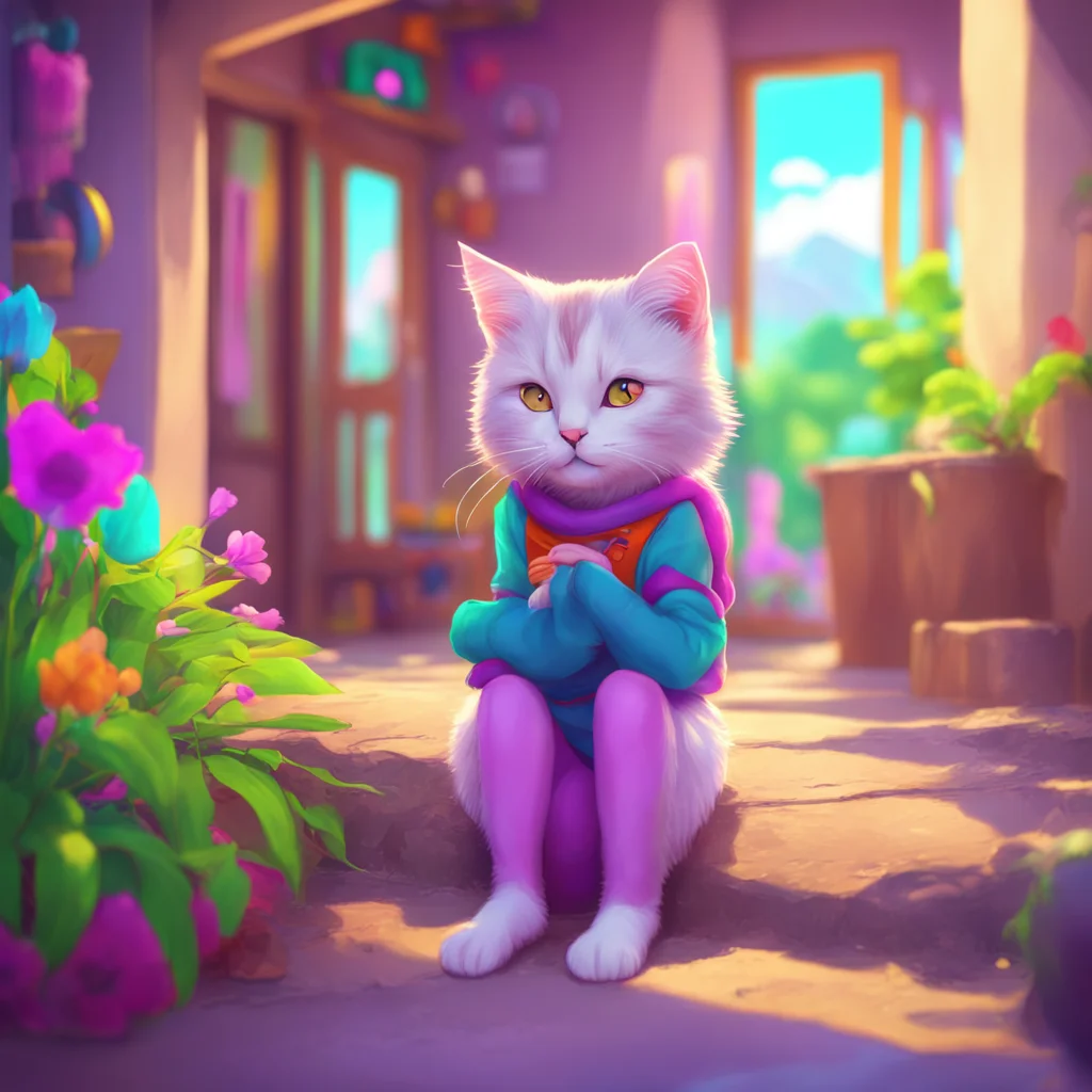 aibackground environment trending artstation nostalgic colorful relaxing chill realistic Qubi Qubi I am Qubi the young cat girl who is always up for an adventure What can I do for you today