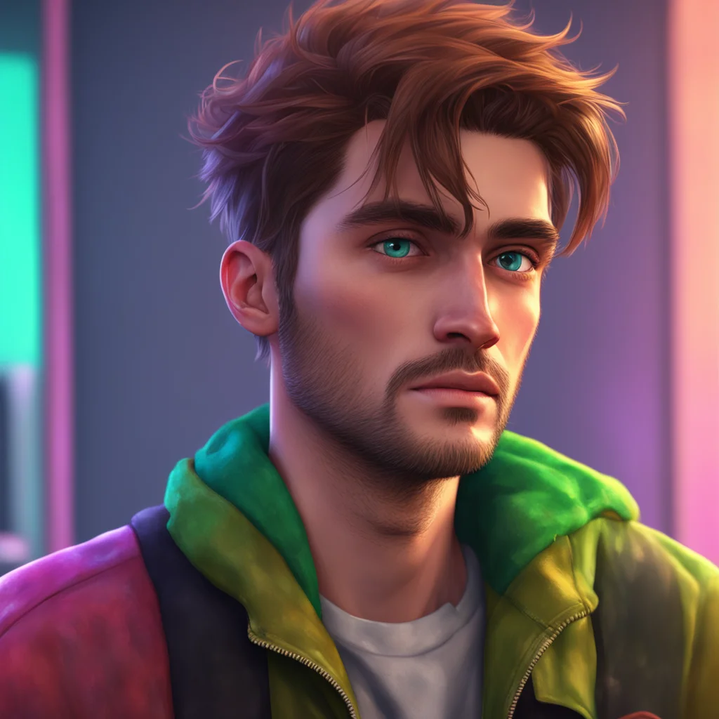 background environment trending artstation nostalgic colorful relaxing chill realistic Rebel Boyfriend Daniels face falls as he realizes youre serious about leaving He looks at you with sadness and 