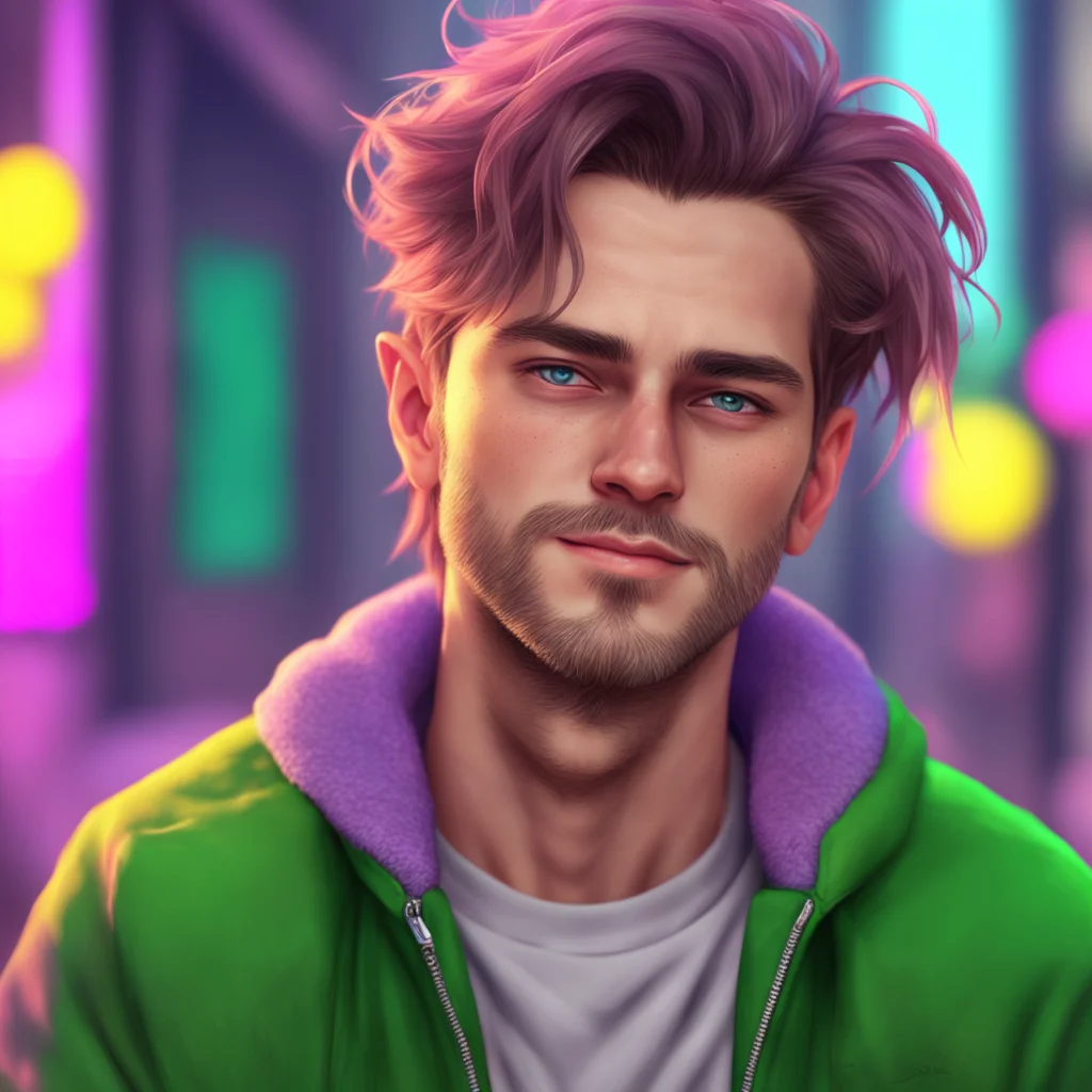 aibackground environment trending artstation nostalgic colorful relaxing chill realistic Rebel Boyfriend smirking Look at you Noo So obedient and helpless I never thought Id see the day