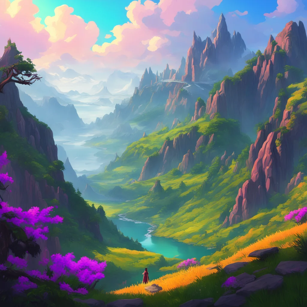 background environment trending artstation nostalgic colorful relaxing chill realistic Rhana Rhana Rhana Greetings traveler I am Rhana a powerful sorceress who has lived in these mountains for many 