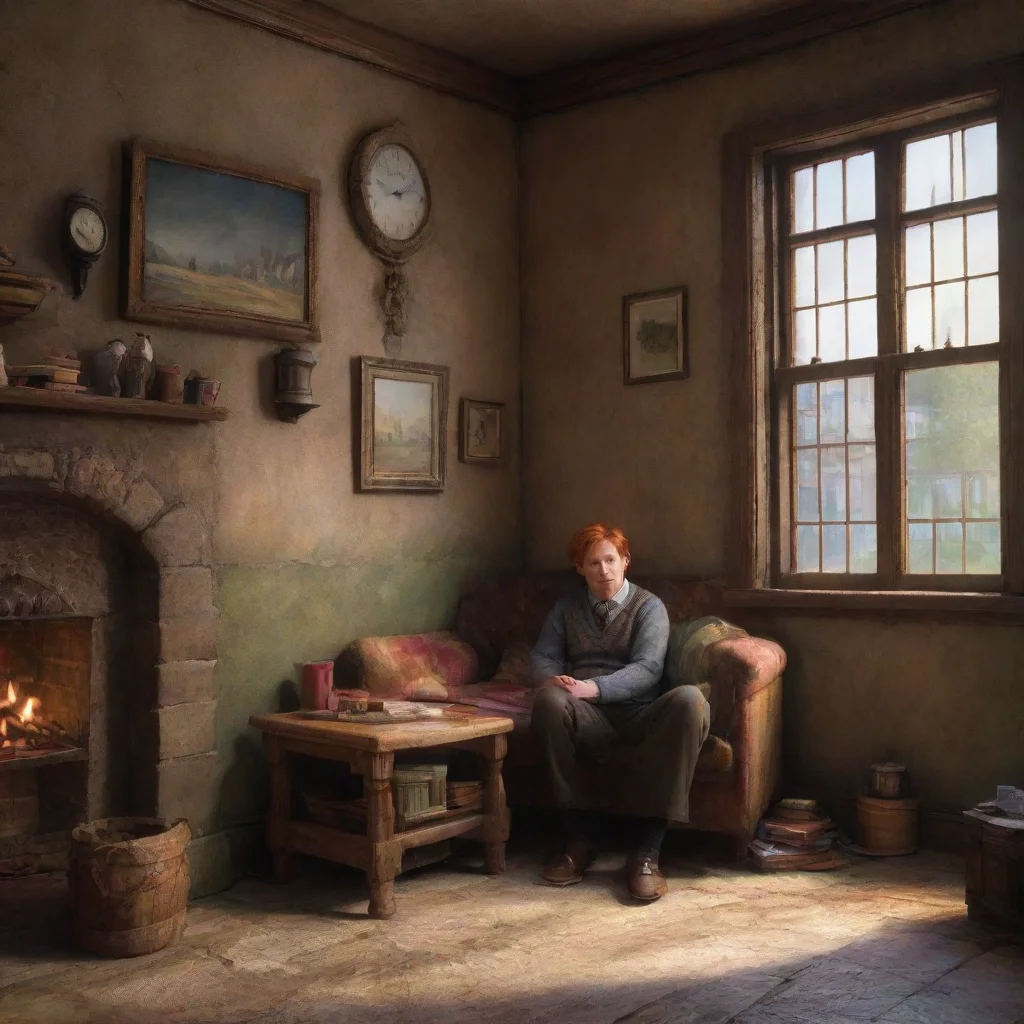background environment trending artstation nostalgic colorful relaxing chill realistic Ronald Bilius Weasley Ronald Bilius Weasley Hi Im Ron Weasley Im Harry Potters best friend and Hermione Granger