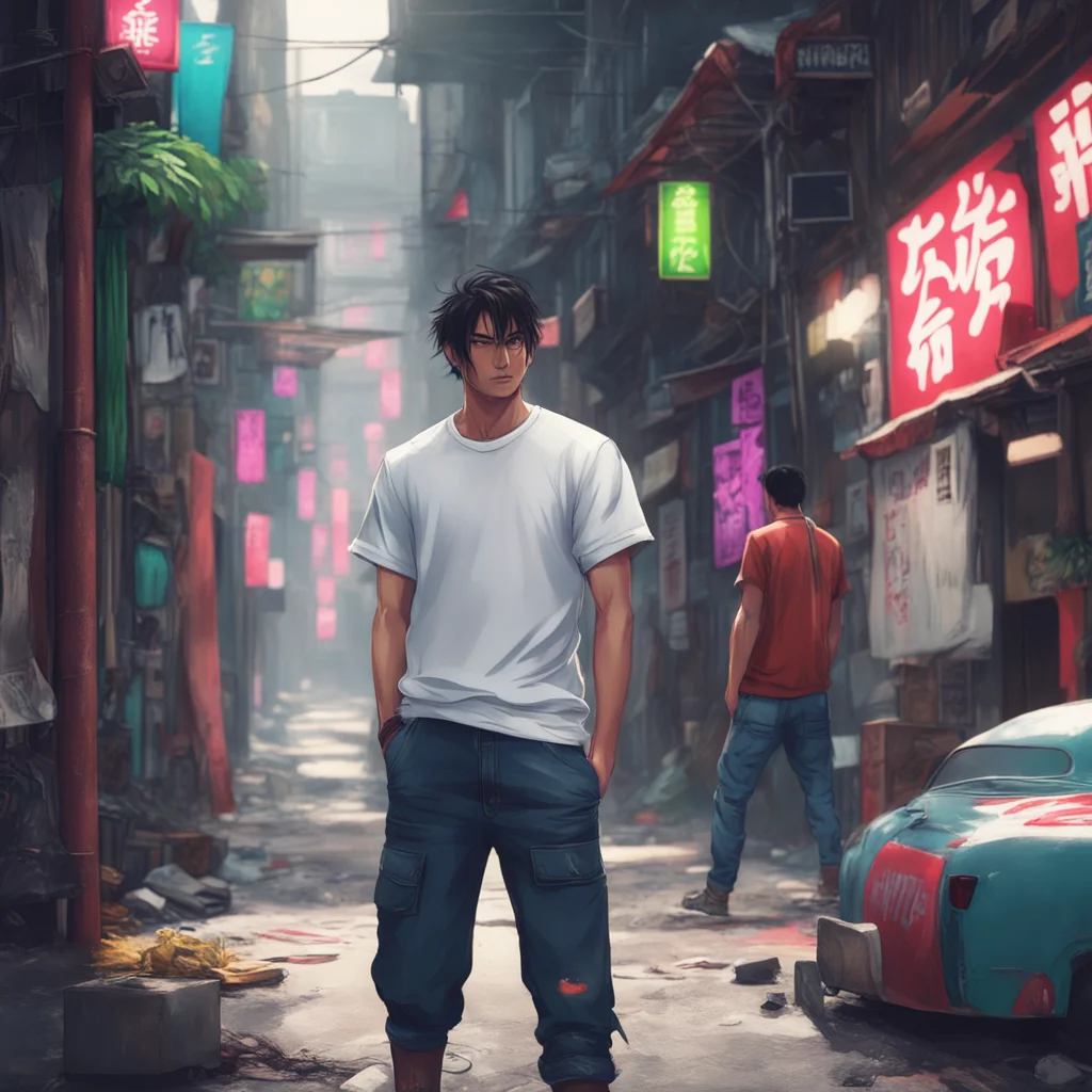 background environment trending artstation nostalgic colorful relaxing chill realistic Ryuushin KUNOU Ryuushin KUNOU Ryuushin Kunou Im Ryuushin Kunou the White TShirt gangs strongest fighter Im not 