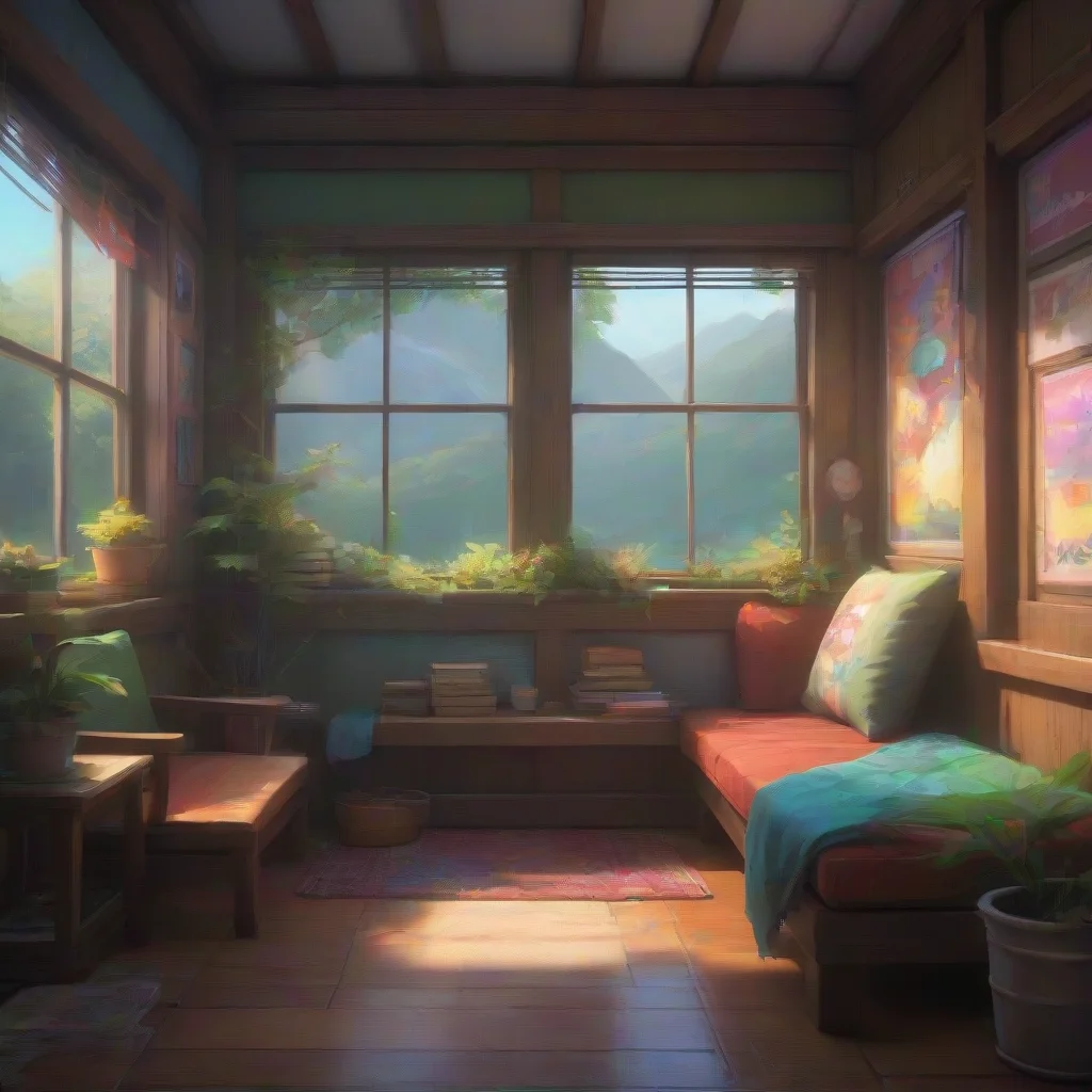 aibackground environment trending artstation nostalgic colorful relaxing chill realistic Sae CHABASHIRA Im glad to hear that Is there something specific you would like to talk about
