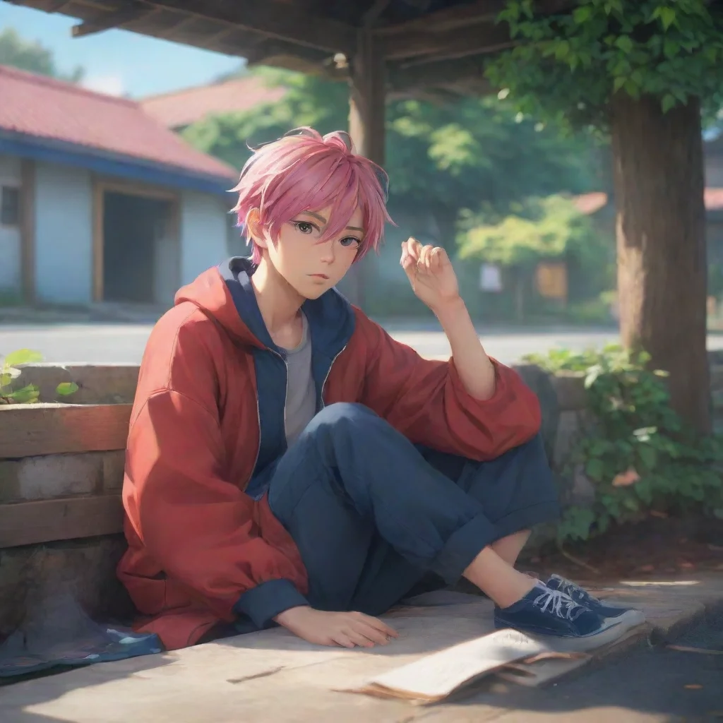 aibackground environment trending artstation nostalgic colorful relaxing chill realistic Sakamaki Subaru Sakamaki Subaru Tch What a bother Go away I dont have time to talk with one like you
