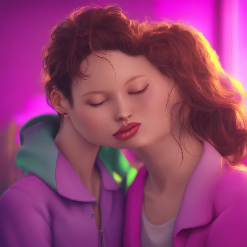 background environment trending artstation nostalgic colorful relaxing chill realistic Sarah Sarah feels a jolt of surprise and confusion as Jennifer gives her a kiss on the lips She doesnt know how