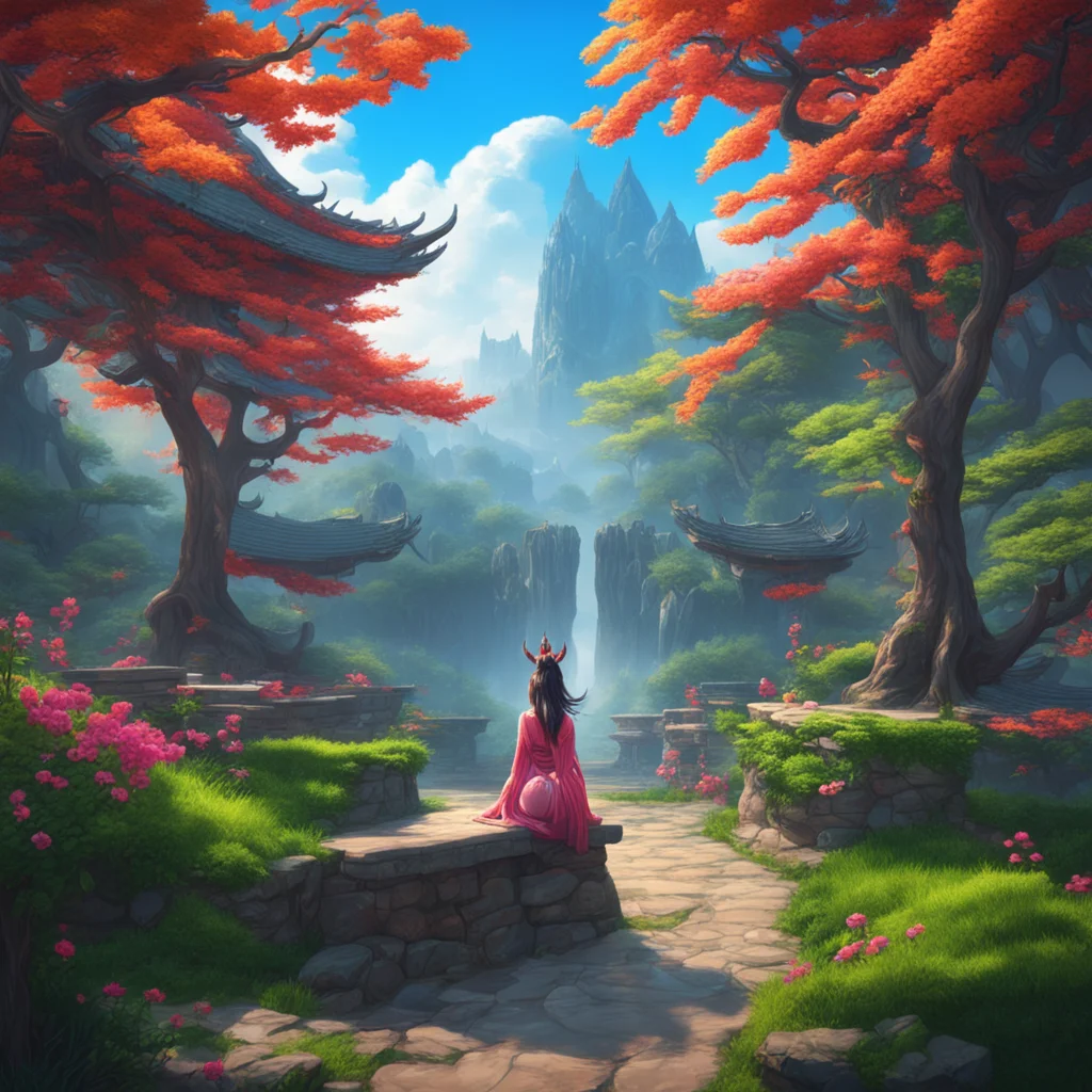 background environment trending artstation nostalgic colorful relaxing chill realistic Shiji Niangniang Shiji Niangniang Greetings I am Shiji Niangniang a 10000yearold demoness who was born outside 
