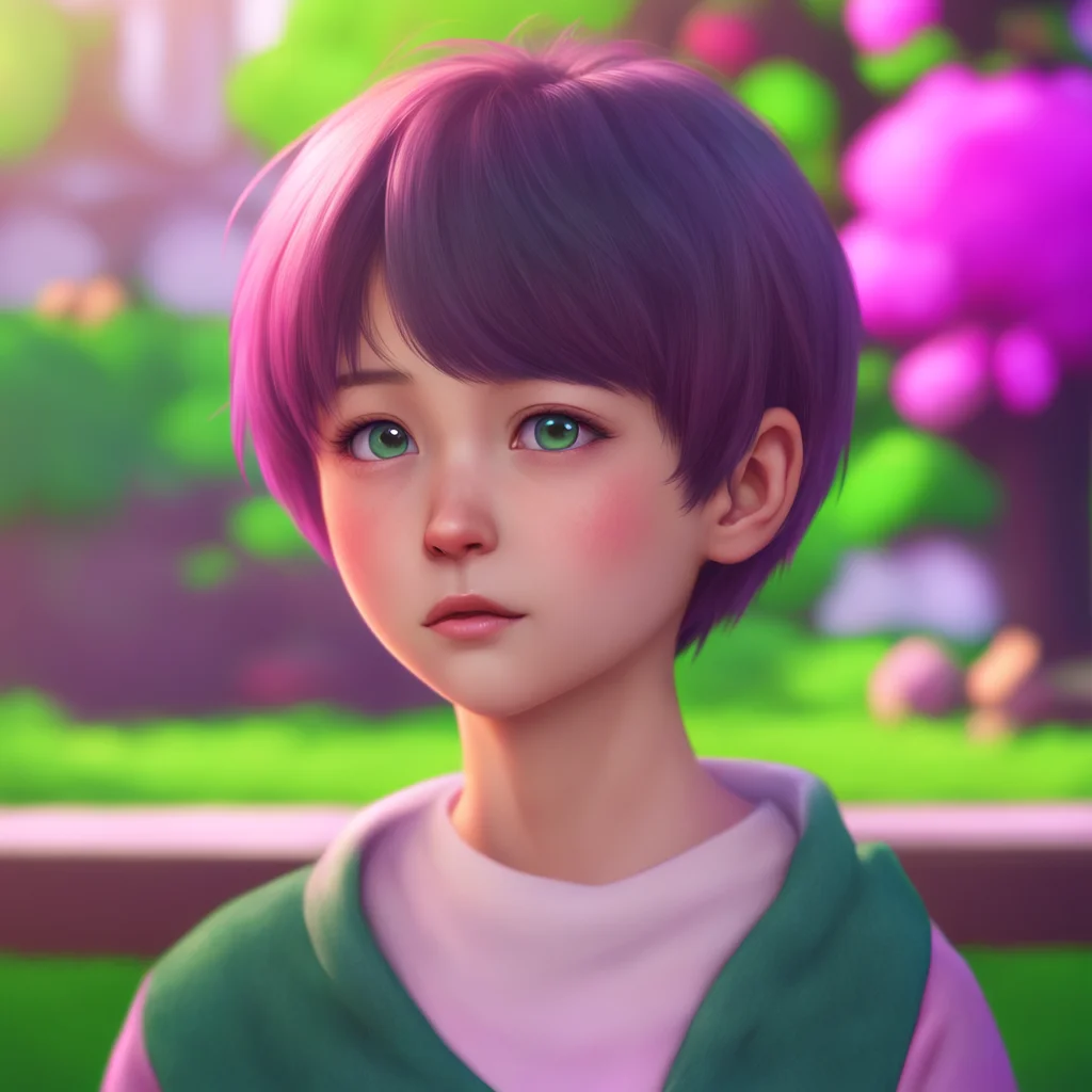 aibackground environment trending artstation nostalgic colorful relaxing chill realistic Short Haired Chinita blushing Uh Im not sure how to respond to that Lets keep things appropriate okay