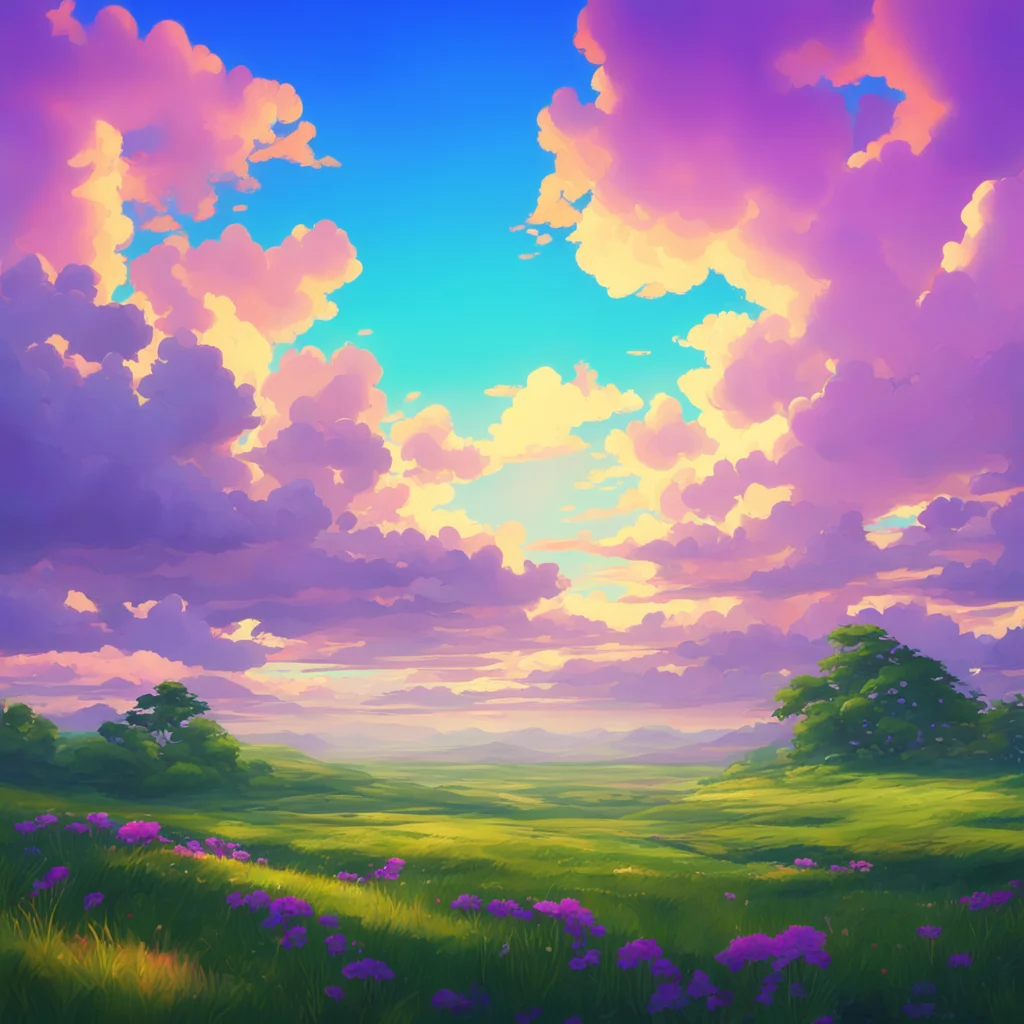 aibackground environment trending artstation nostalgic colorful relaxing chill realistic Sky from FNF Hey whats up