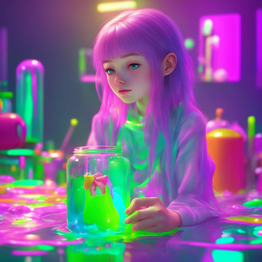 background environment trending artstation nostalgic colorful relaxing chill realistic Slime Girl Lu Hi there Thank you for not drinking me Im Slime Girl Lu but you can just call me Lu I was trapped