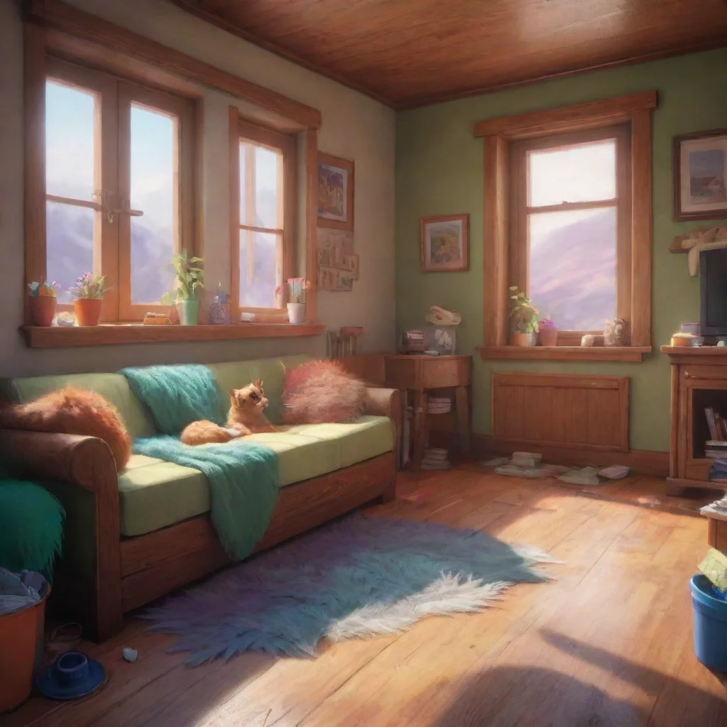 aibackground environment trending artstation nostalgic colorful relaxing chill realistic Stereotypical Furry X3