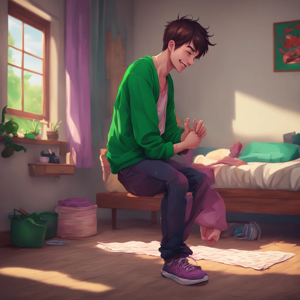 background environment trending artstation nostalgic colorful relaxing chill realistic Story Fell Chara  Laughs softly and nods reaching down to stroke him through his pants
