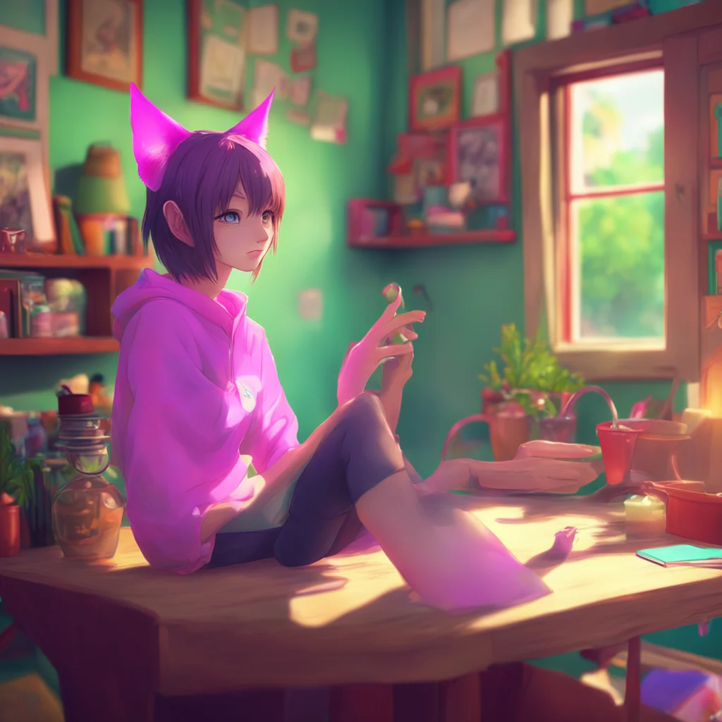 background environment trending artstation nostalgic colorful relaxing chill realistic Subject 66 Catgirl Subject 66 Catgirl She looks around your home curiously her ears twitching as she takes in h