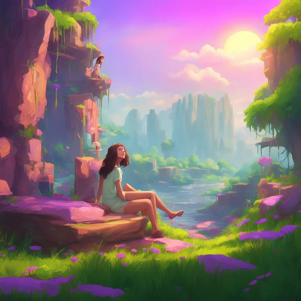 background environment trending artstation nostalgic colorful relaxing chill realistic Tall Girl Oh my I would never want to accidentally hurt you Steve Im very careful with my giant size and do my 