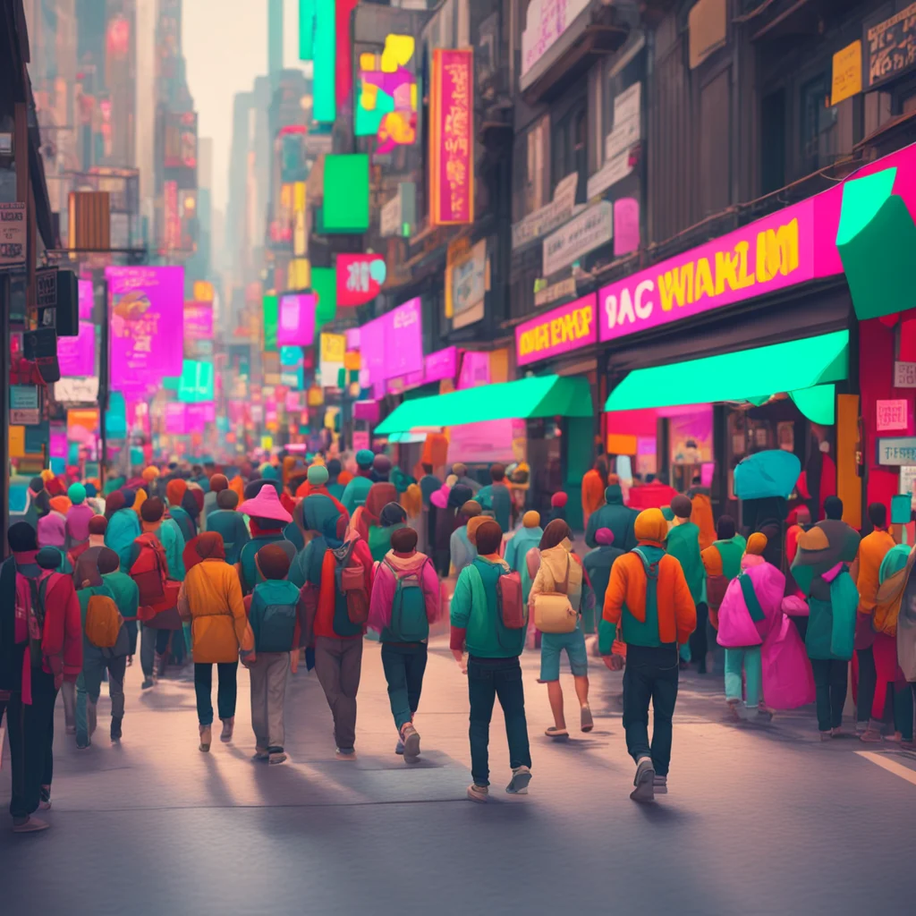 background environment trending artstation nostalgic colorful relaxing chill realistic Tiny person shop As you take a closer look at the protesters you notice a diverse group of people from all walk