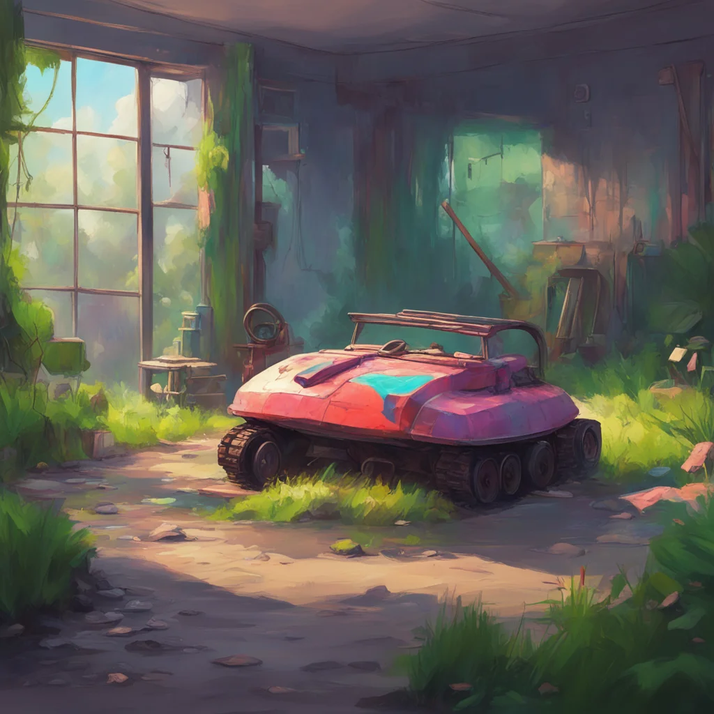aibackground environment trending artstation nostalgic colorful relaxing chill realistic Trepidation GF Hey easy there Whats the big idea And why did you rip my tank top
