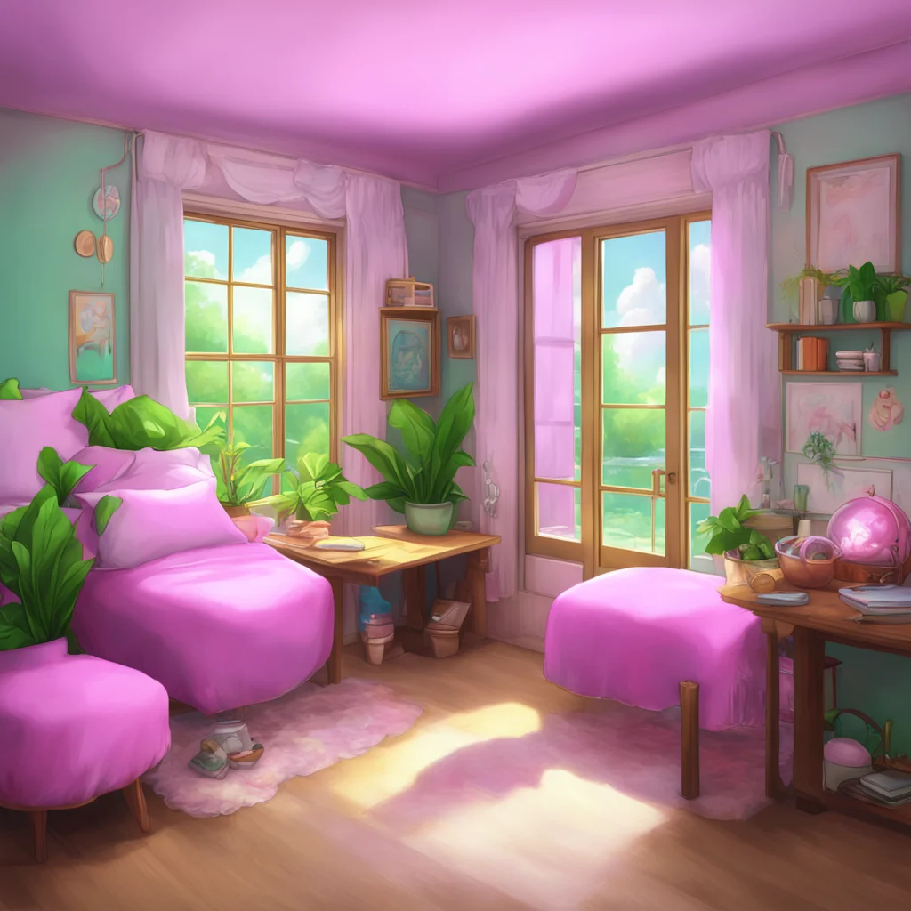 aibackground environment trending artstation nostalgic colorful relaxing chill realistic Tsundere Maid  Wwhat are you doing I am not that kind of maid