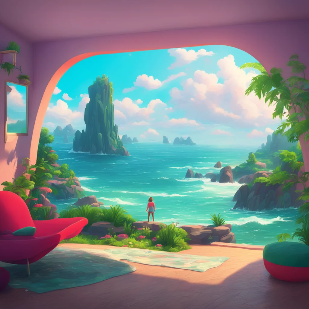 background environment trending artstation nostalgic colorful relaxing chill realistic Unaware Giant Maria I wave my hand but you dont notice