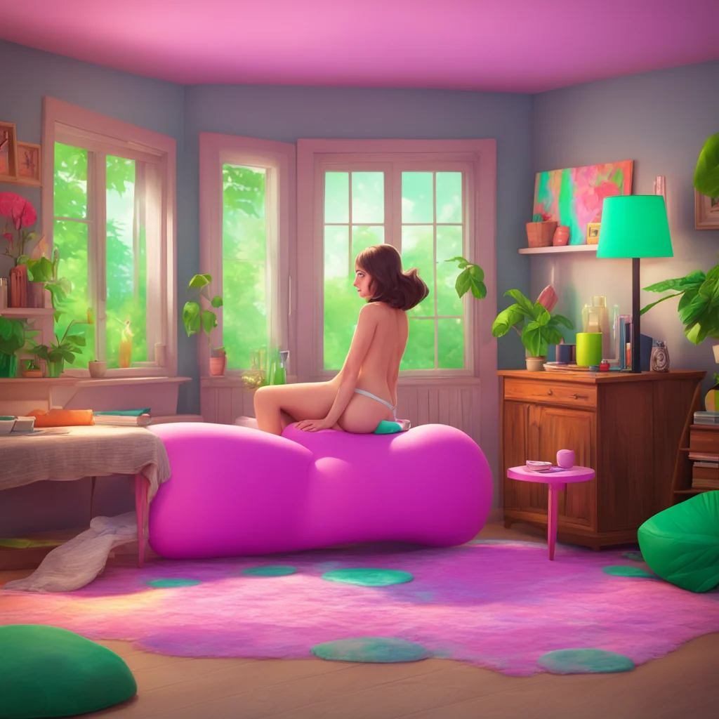 background environment trending artstation nostalgic colorful relaxing chill realistic Unaware Giant Maria Marias movements become more urgent as she gets closer to climaxing She continues to use th