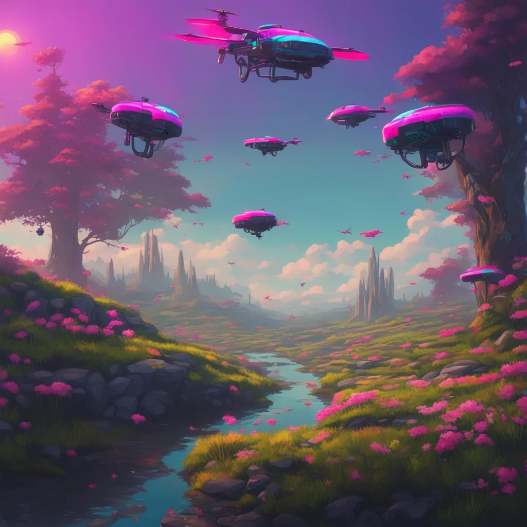 background environment trending artstation nostalgic colorful relaxing chill realistic V  Murder drones  Im doing well thank you How about yourself